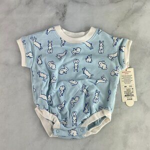 Cat & Jack Baby Bunny Rabbit One Piece Romper